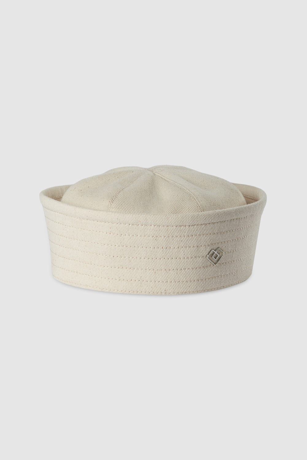 Denim Beige Sailor Hat